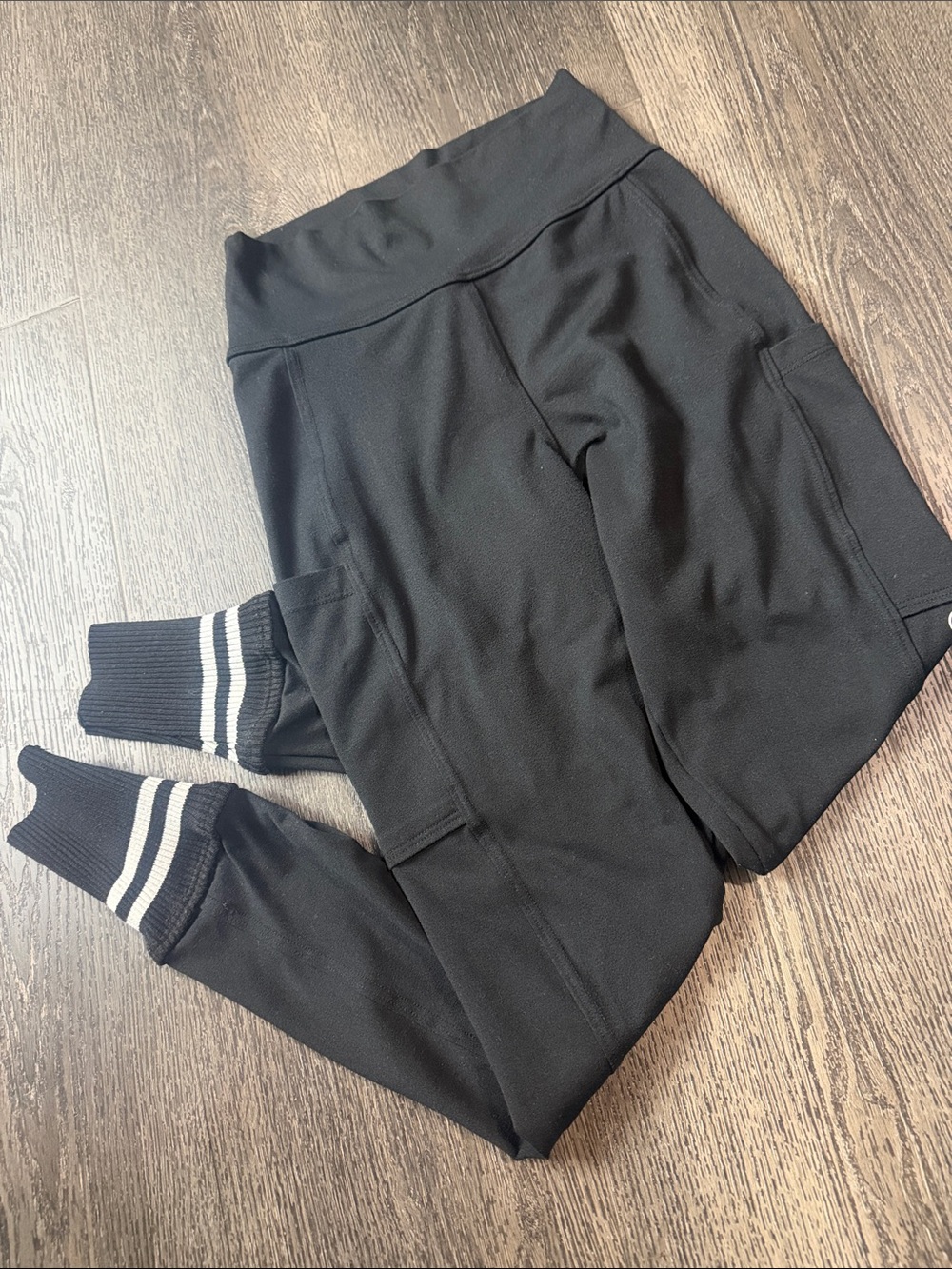 Bombshell sportswear Active Jogger Pants with Striped Cuffs